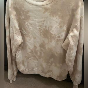 MOTHER sweatshirt . Tan and cream